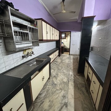 Kitchen in 3 BHK Builder Floor at South Extension I – for Sale