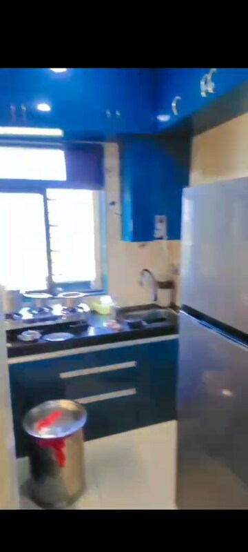 Kitchen in 1 BHK Apartment at Vijay Orovia, Ghodbunder Road – for Sale