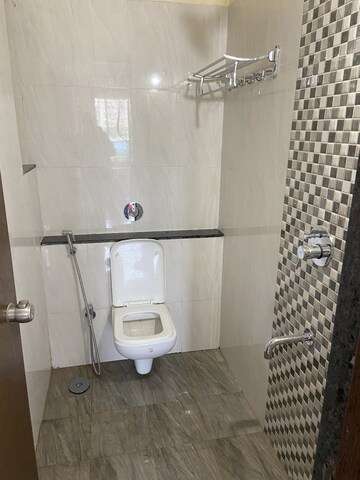 Bathroom in 2 BHK Builder Floor at Ajax Global Lifestyle, Kharadi – for Rent