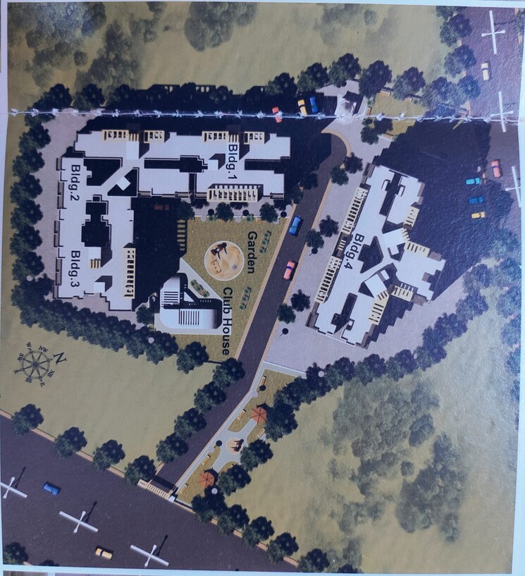 Master Plan, vardhaman-park 1 Bedroom 663 Sq.Ft. Apartment In Shahad Thane 8016149