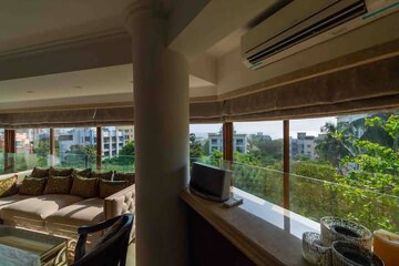 Balcony in 4 BHK Apartment at Agarwal And Doshi Complex, Vasai West – for Sale
