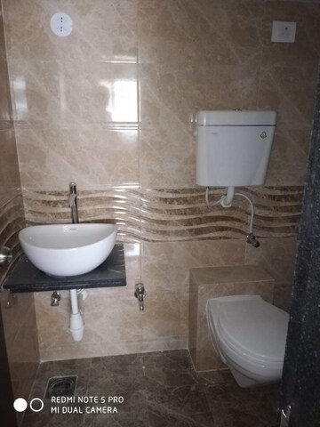 Bathroom in 1 BHK Apartment at Vinay Unique Gardens, Virar West – for Rent