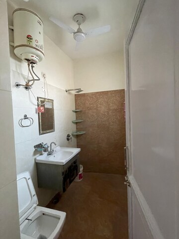 Bathroom in 3 BHK Apartment at Silver City Extention, Vip Road – for Rent