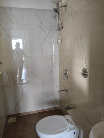 Bathroom in 1 BHK Apartment at Raunak City, Kalyan West – for Rent