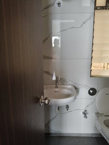 Bathroom in 1 BHK Apartment at Raunak City, Kalyan West – for Rent