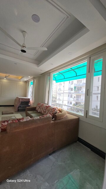 Living Room in 4 BHK Apartment at Dhoot Time Residency, Sector 63 – for Rent