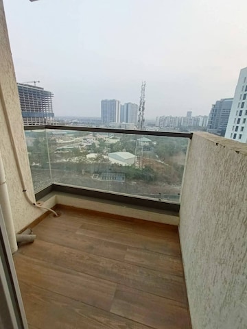 Balcony in 2 BHK Apartment at Majestique Towers, Kharadi – for Rent