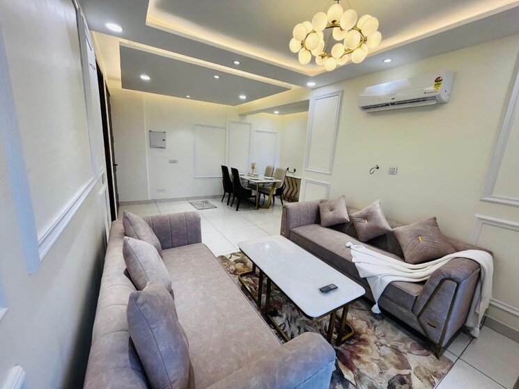 Living Room, the-suman-marvelous 3 Bedroom 1822 Sq.Ft. Apartment In Ramgarh Bhudda Zirakpur 8016328