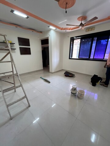 Living Room in 1 BHK Apartment at Brahmand CHS, Brahmand – for Rent