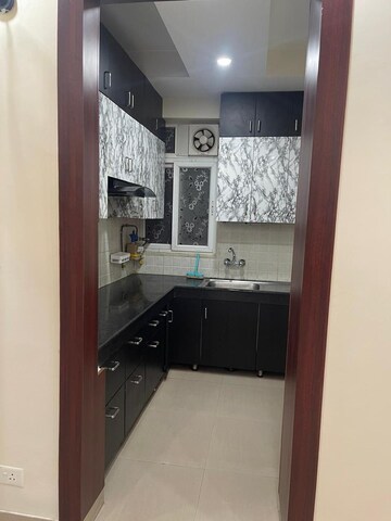 Kitchen in 3 BHK Apartment at Ramprastha City The Atrium, Sector 37d – for Rent