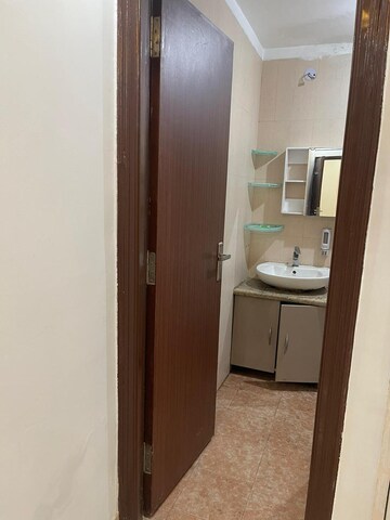 Bathroom in 3 BHK Apartment at Ramprastha City The Atrium, Sector 37d – for Rent