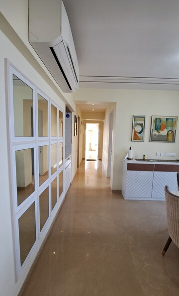 Balcony in 3 BHK Apartment at Soham Crystal Spires, Ghodbunder Road – for Rent
