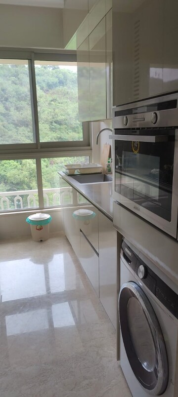 Balcony in 2 BHK Apartment at Castle Rock, Powai – for Rent