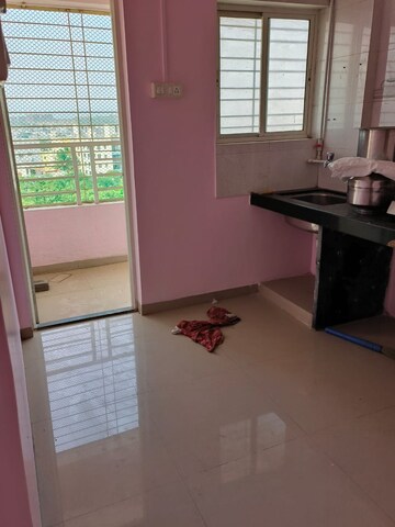 Kitchen in 1 RK Apartment at Shree Residency Dhayari Phata, Dhayari – for Sale