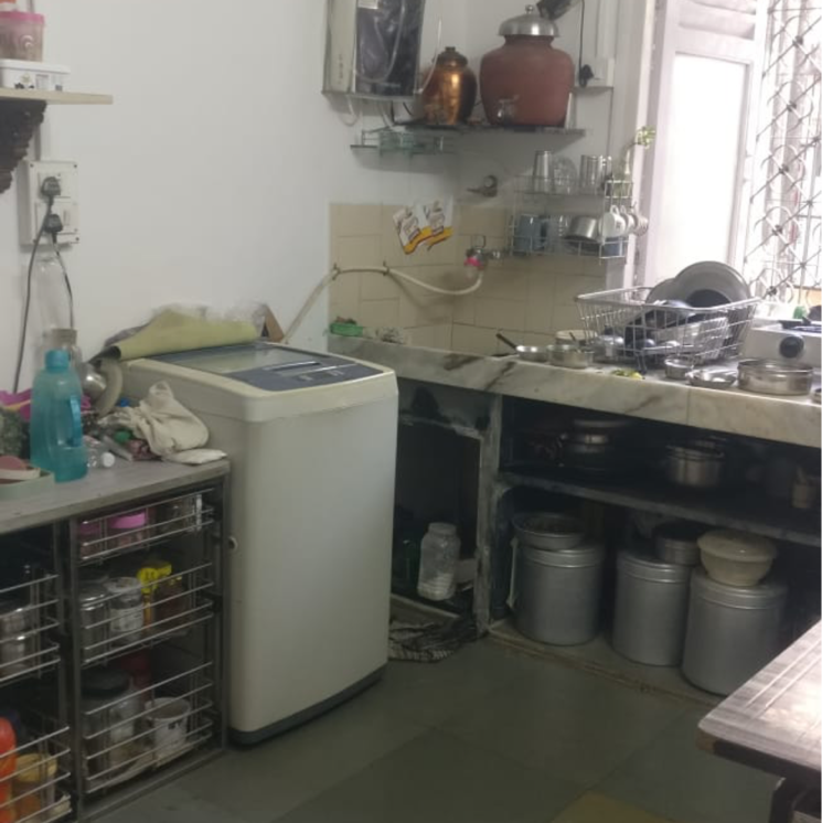 Kitchen, jeevan-sarita-chs 1 Bedroom 450 Sq.Ft. Apartment In Hanuman Road Mumbai 8016675