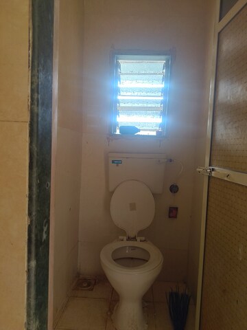 Bathroom in 1 BHK Apartment at Mira Dharti Heights, Nalasopara West – for Rent