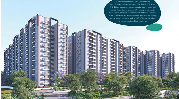 Exterior View, eipl-corner-stone 3 Bedroom 1795 Sq.Ft. Apartment In Gandipet Hyderabad 8016798