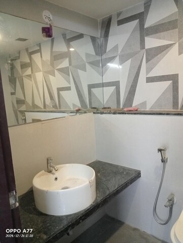 Bathroom in 1 BHK Apartment at Lodha Casa Viva, Majiwada – for Rent