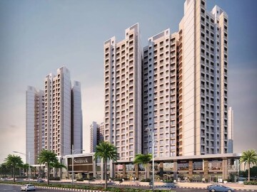 1 BHK Apartment – Exterior View View at Sunteck West World, Naigaon East - for Sale