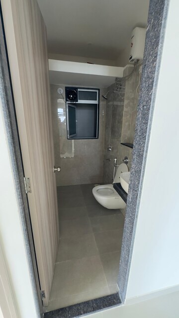Bathroom in 2 BHK Apartment at Ashar Axis, Majiwada – for Rent