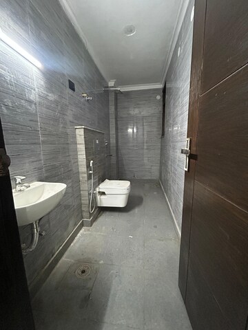 Bathroom in 2 BHK Builder Floor at Saket – for Rent