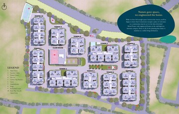 Master Plan in 3 BHK Apartment at EIPL Corner Stone, Gandipet – for Sale