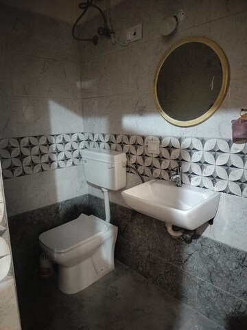 Bathroom in 2 BHK Apartment at Garden Avenue, Sector 21 – for Rent