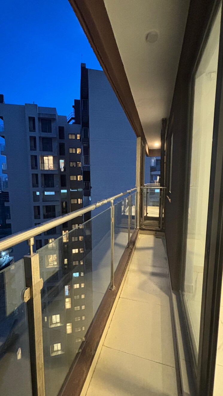 Balcony, risland-the-icon 2 Bedroom 650 Sq.Ft. Apartment In Dhokali Thane 8017003