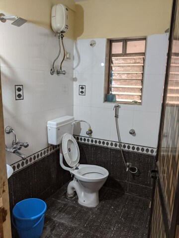 Bathroom in 2 BHK Apartment at Concrete Sai Swar, Kharghar – for Rent