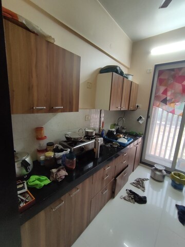 Kitchen in 2 BHK Apartment at Bhairaav Goldcrest Residency, Ghansoli – for Rent