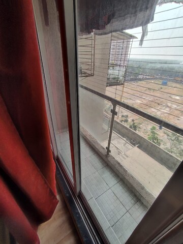 Balcony in 2 BHK Apartment at Bhairaav Goldcrest Residency, Ghansoli – for Rent