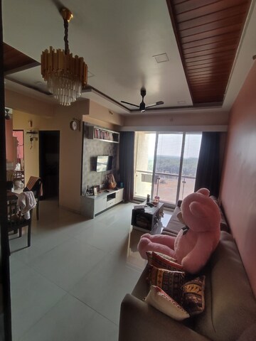 Living Room in 2 BHK Apartment at Bhairaav Goldcrest Residency, Ghansoli – for Rent