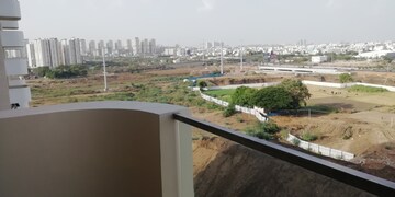 Balcony in 3 BHK Apartment at Amigo United Avenues, Narsingi – for Rent