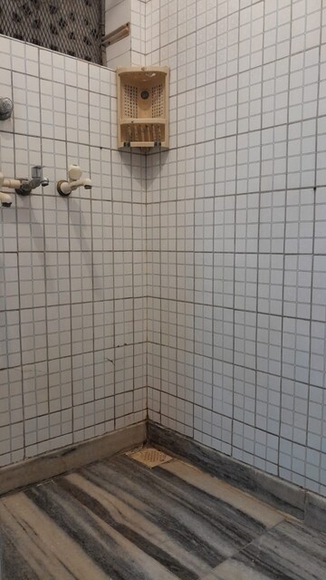 Bathroom in 2 BHK Builder Floor at Kalkaji – for Rent