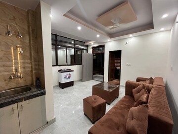 Living Room in 1 BHK Builder Floor at Saket – for Rent