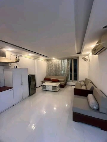 Living Room in 2 BHK Apartment at Freedom Fighters Enclave – for Rent
