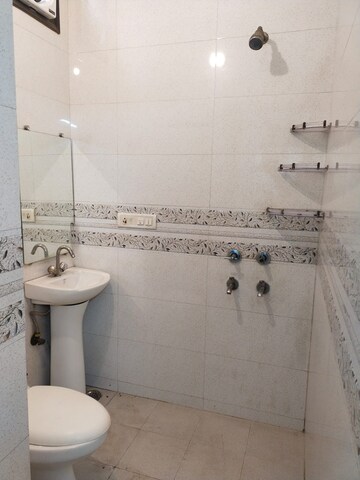 Bathroom in Studio Apartment at Sarita Vihar – for Rent