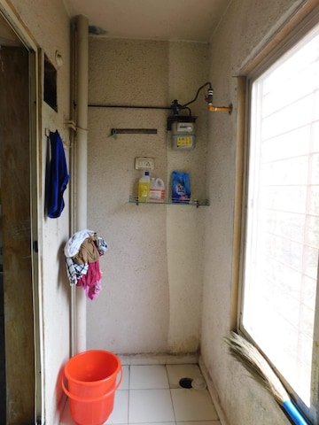 Bathroom in 2 BHK Apartment at Shanti Gardens , Mira Road – for Sale