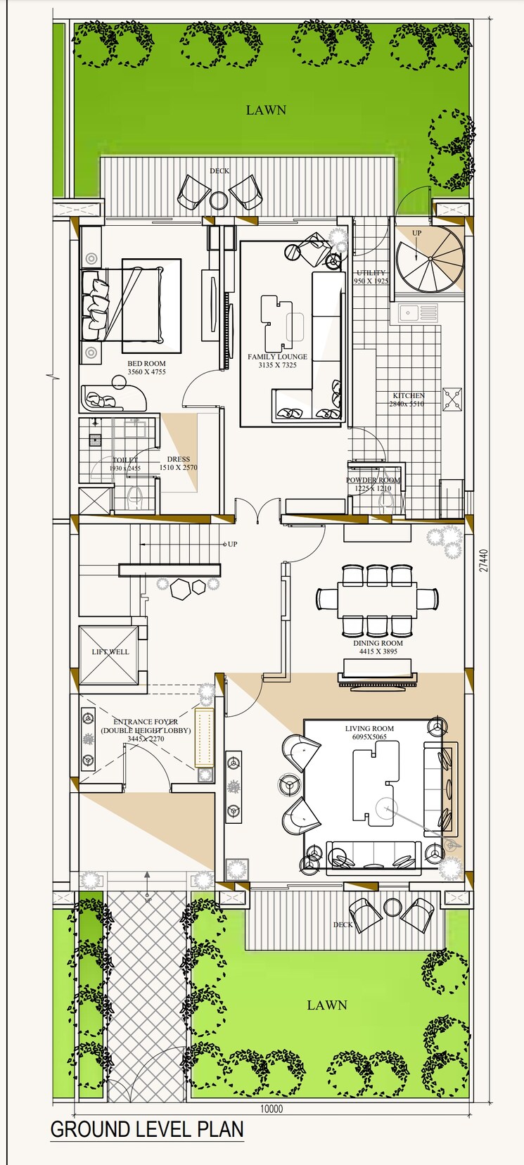 Master Bedroom, ats-marigold 4 Bedroom 5500 Sq.Ft. Villa In Sector 89a Gurgaon 8017284