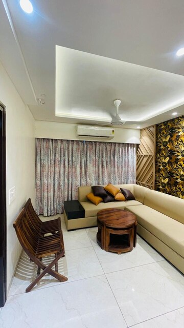 Living Room in 3 BHK Apartment at Rishita Manhattan, Gomti Nagar – for Rent