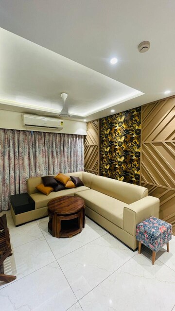 Living Room in 3 BHK Apartment at Rishita Manhattan, Gomti Nagar – for Rent