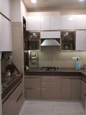 Kitchen in 3 BHK Builder Floor at Paschim Vihar – for Sale