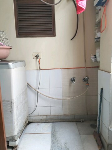 Bathroom in 3 BHK Builder Floor at Paschim Vihar – for Sale