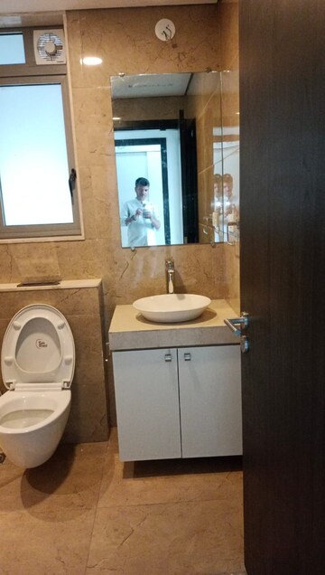 Bathroom in 3 BHK Apartment at Oberoi Sky City, Borivali East – for Sale
