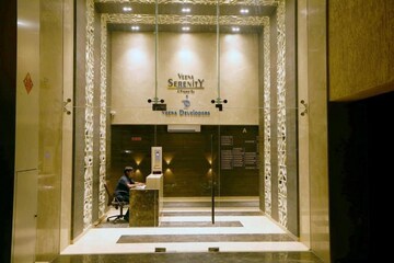 Building Lobby in 2 BHK Apartment at Veena Serenity, Chembur – for Sale