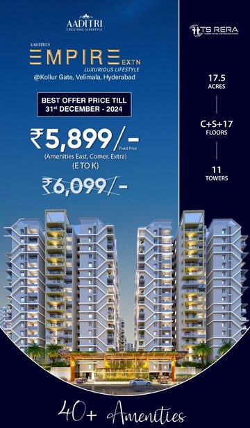  Plot – Exterior View View at Foxconn Estates, Ibrahimpatnam - for Sale