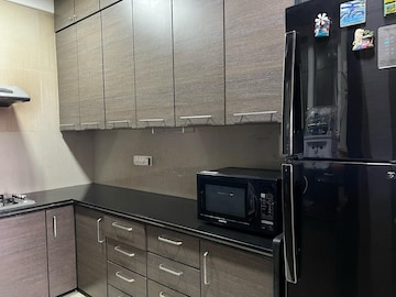 Kitchen in 3 BHK Apartment at Enpar Lotus 101 Worli Residences, Lower Parel – for Rent