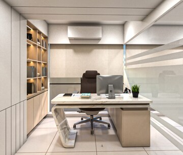 Kitchen in  Office Space at Shyamal – for Rent