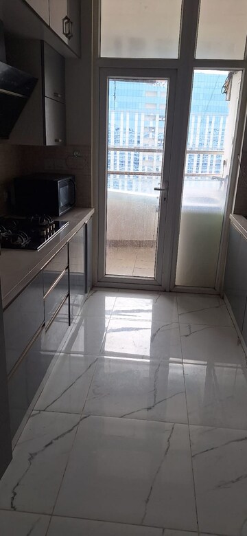 Kitchen in 3 BHK Apartment at Mantri Lithos, Thanisandra – for Rent