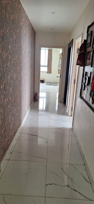 Building Lobby in 3 BHK Apartment at Mantri Lithos, Thanisandra – for Rent